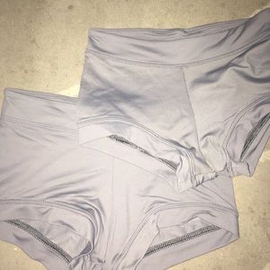 Grey Spandex Shorts